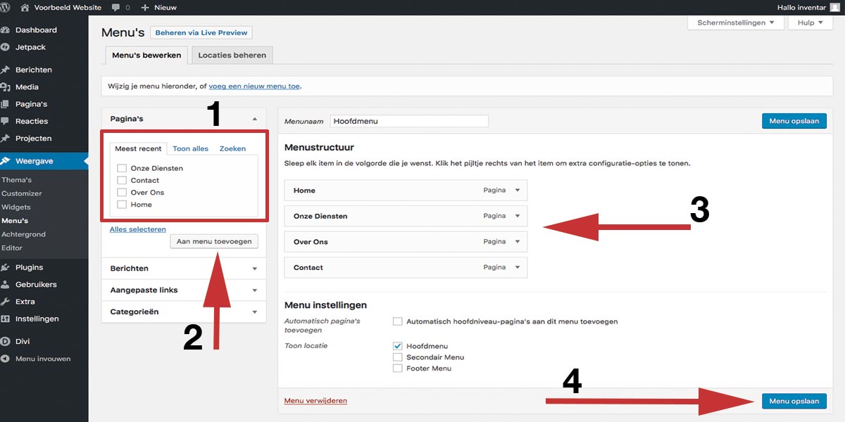 Menu-Aanpassen-Wordpress Menu-Aanpassen-Wordpress